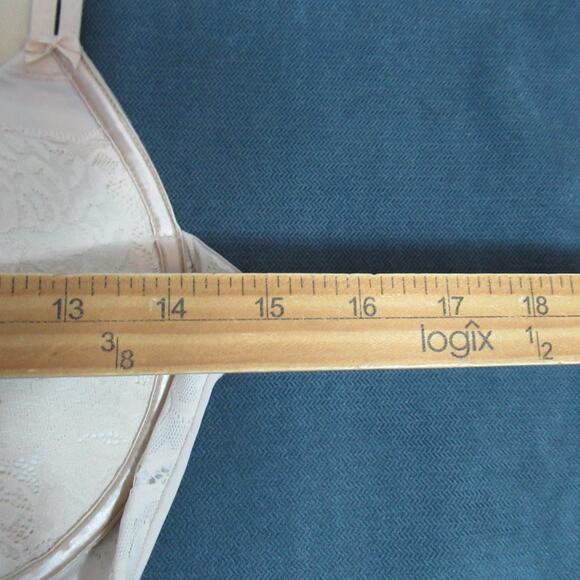 Maidenform Bra Corset Top Womens 38D Nude Lace Slimming Body Shaper Underwire - Picture 9 of 11